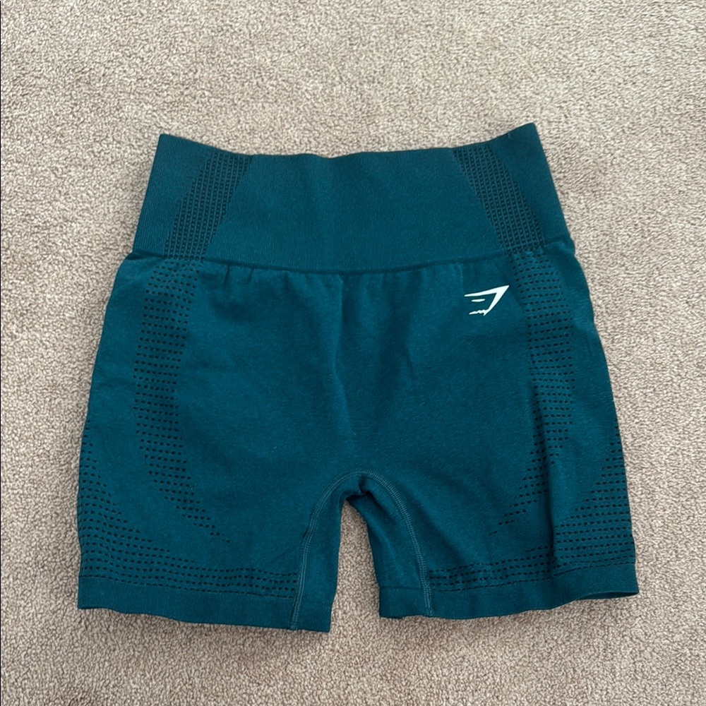 Gymshark Teal Vital 2.0 Seamless Short